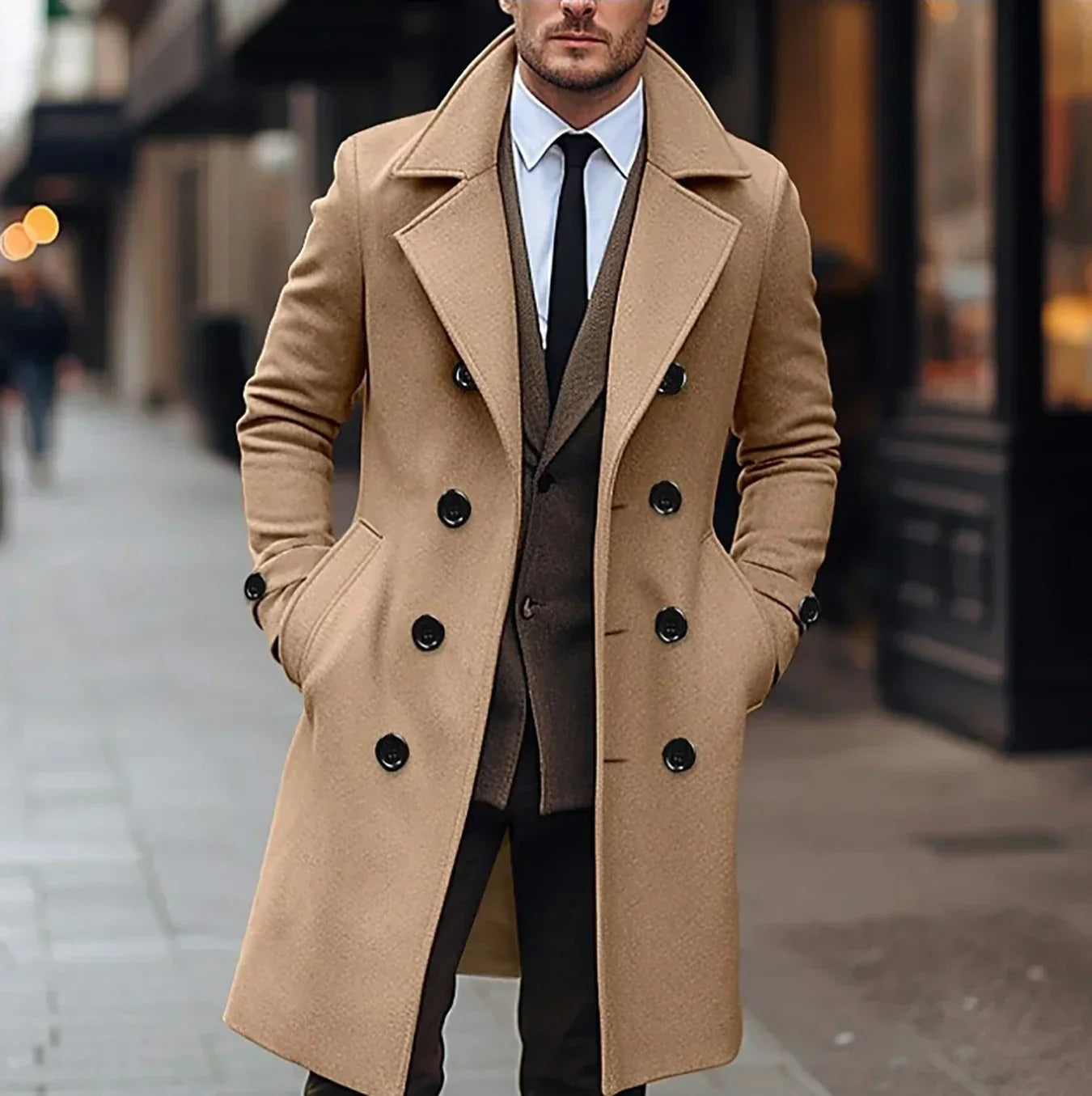 Jaden | The Stylish Men's Trench Coat